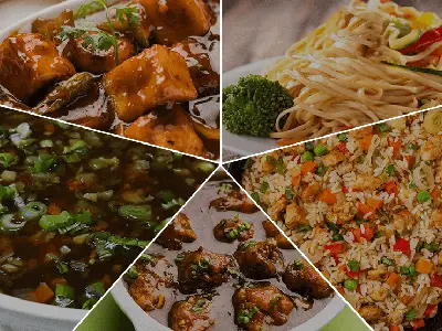 Chinese cuisine at Mala Akbari